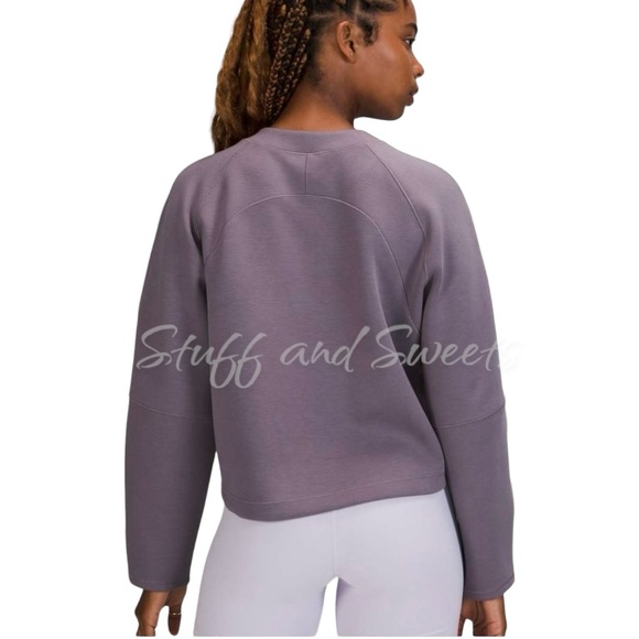 Lululemon AirWrap Modal Crew Dusky Lavender 2 - Picture 3 of 10